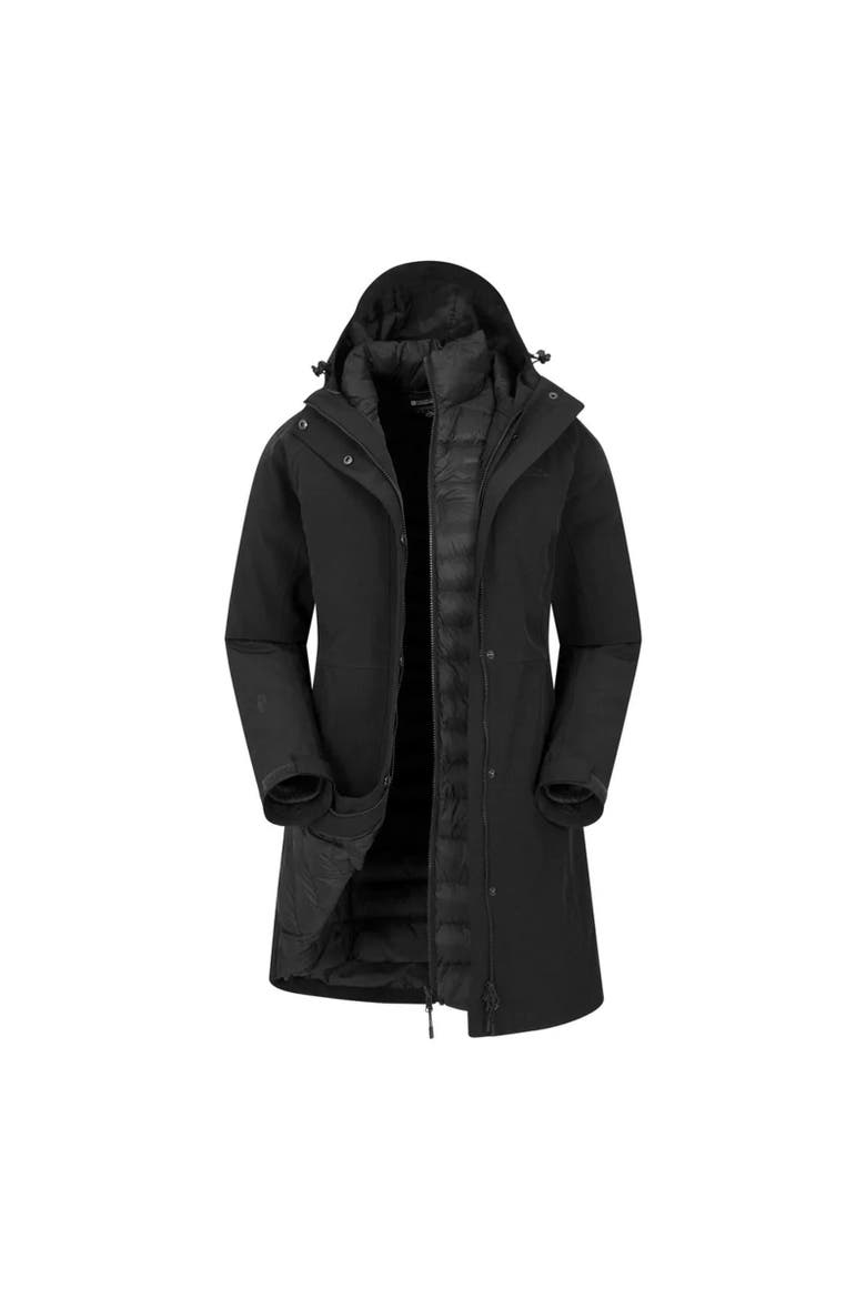 Alaskan Long 3 in 1 Jacket, Main, color, Jet Black
