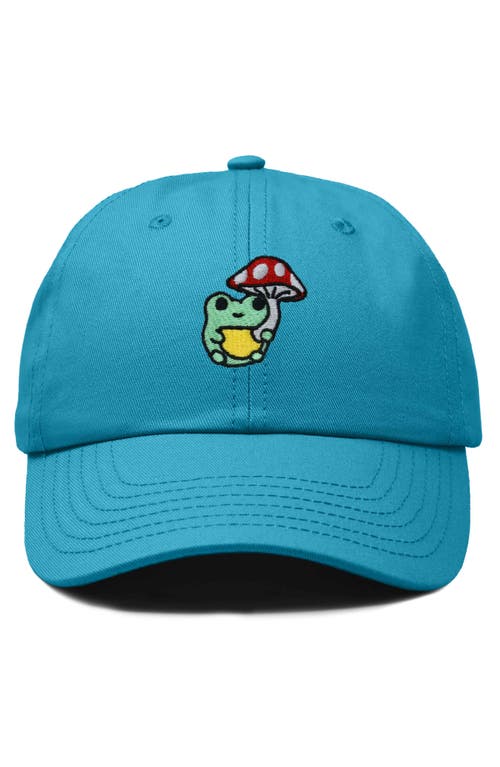 DALIX DALIX MUSHROOM FROG EMBROIDERED HAT 