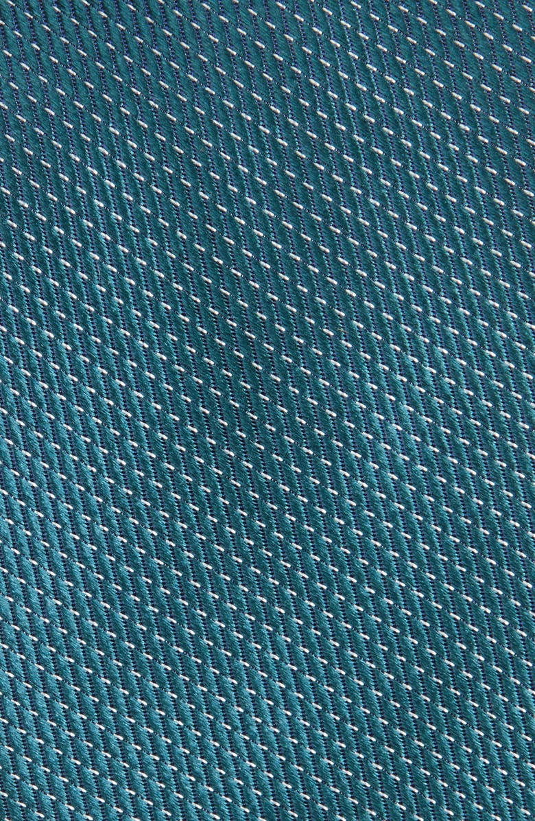 Nordstrom Haskin Textured Solid Silk Tie, Alternate, color, Jade