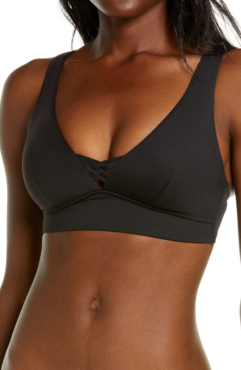 Sea Level Underwire Bikini Top, Main, color, 