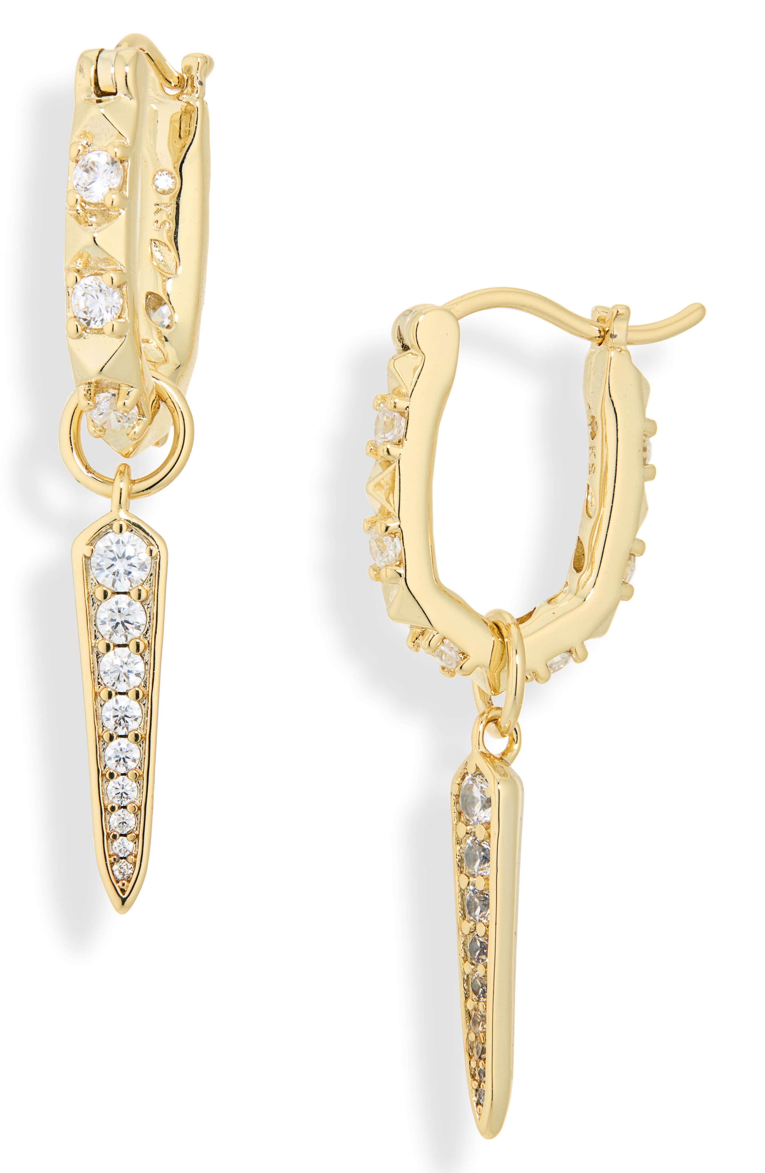 selected GOLD/ WHITE CZ