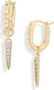 Kendra Scott Fate Charm Huggie Earrings
