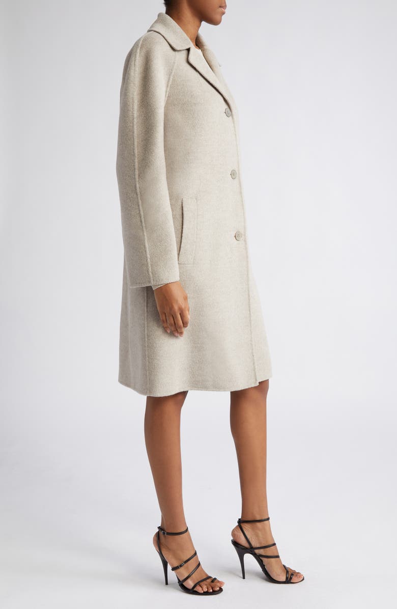 Michael Kors Collection Women's Balmacaan Wool Blend Coat, Alternate, color, 