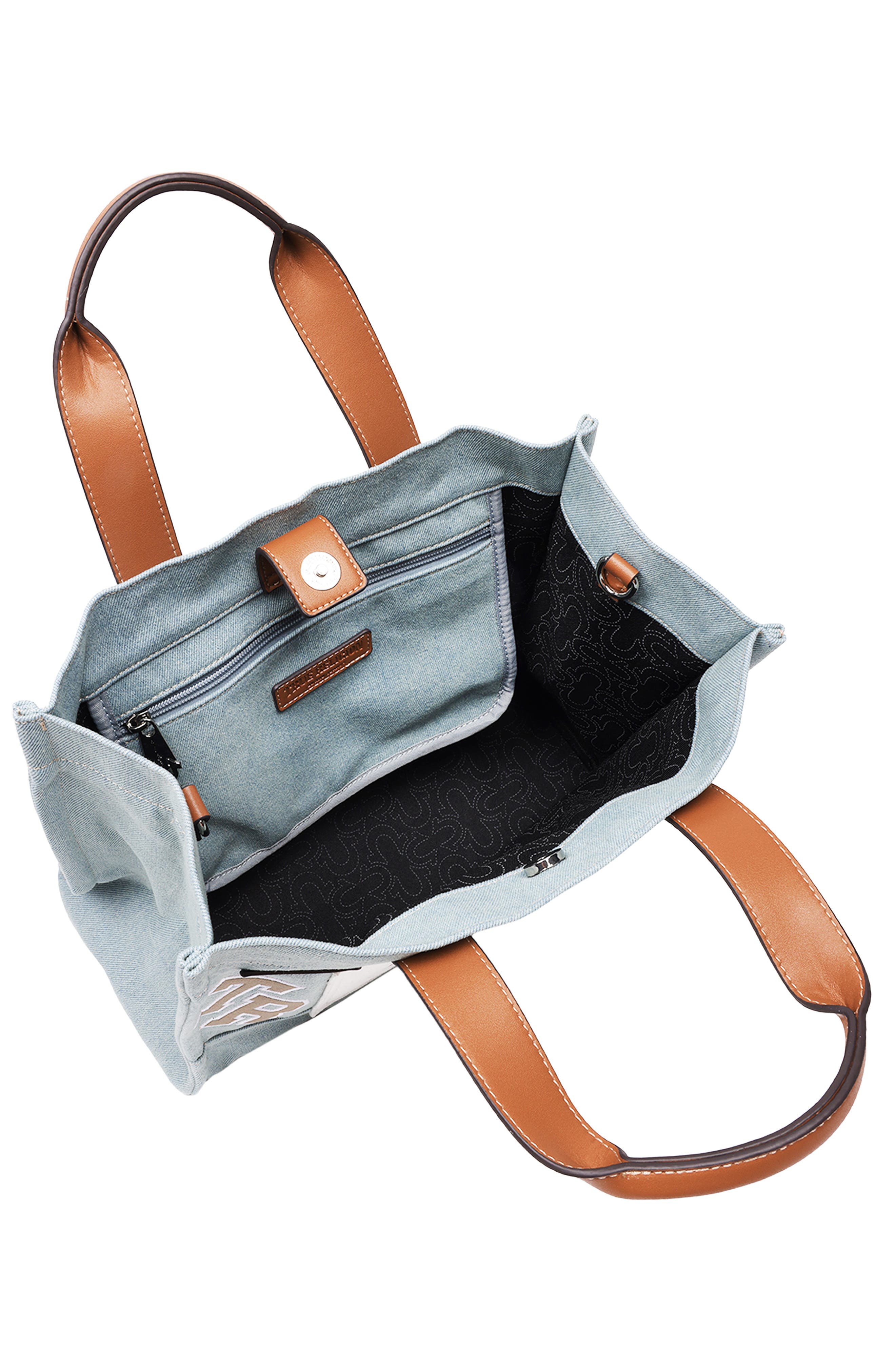 True Religion Andy Medium Patch Tote, Alternate, color, 