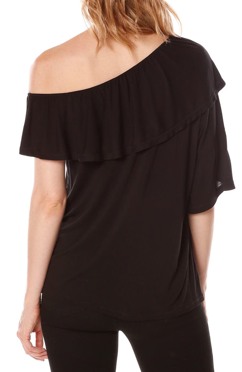 PAIGE Pax One-Shoulder Top, Alternate, color, 