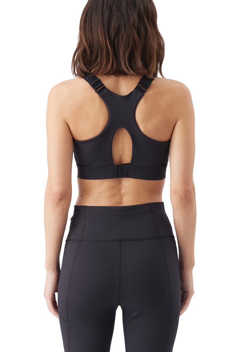 Tempo Nursing Crop Top, Alternate, color, Black
