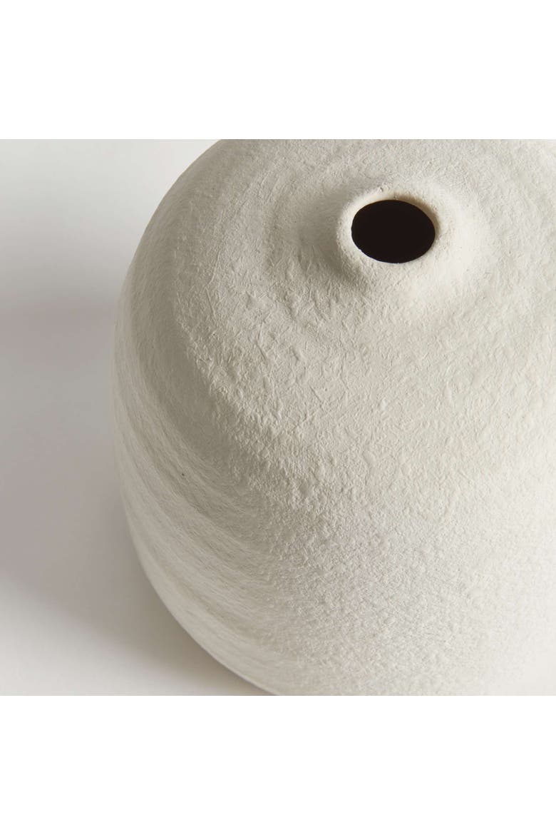 Lemore Vase, Alternate, color, White