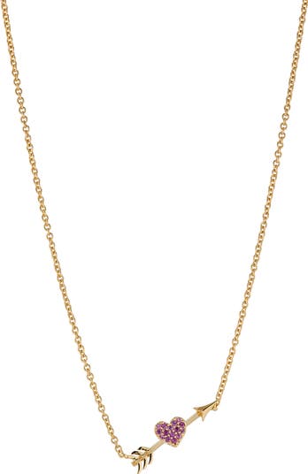 AJOA Love Bites Heart Arrow Necklace | Nordstromrack