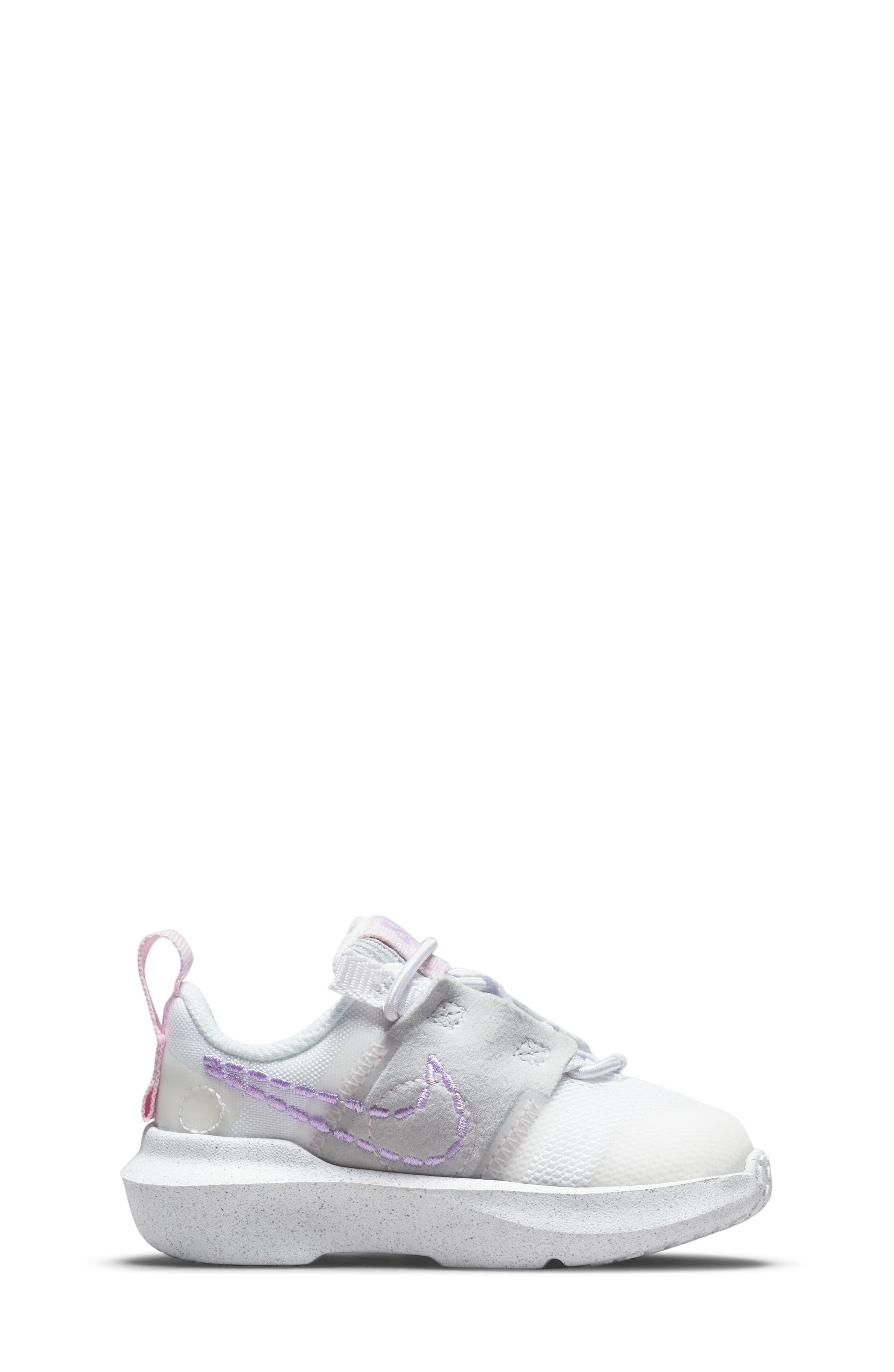 Crater Impact Sneaker, Alternate, color, WHITE/ LILAC/ GREY FOG/ PINK