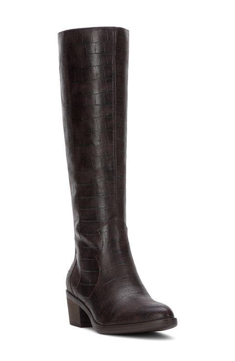 Frahna Leather Knee High Boot
