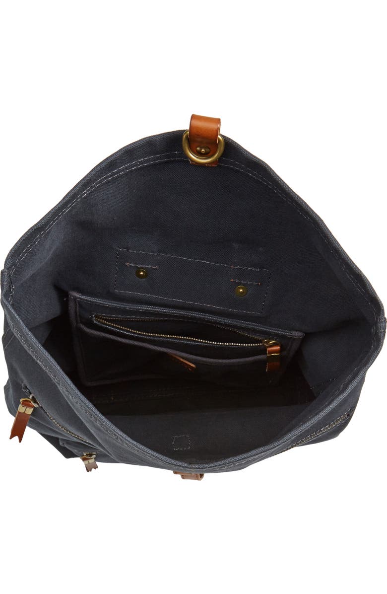 Madewell The Canvas Foldover Backpack, Alternate, color,