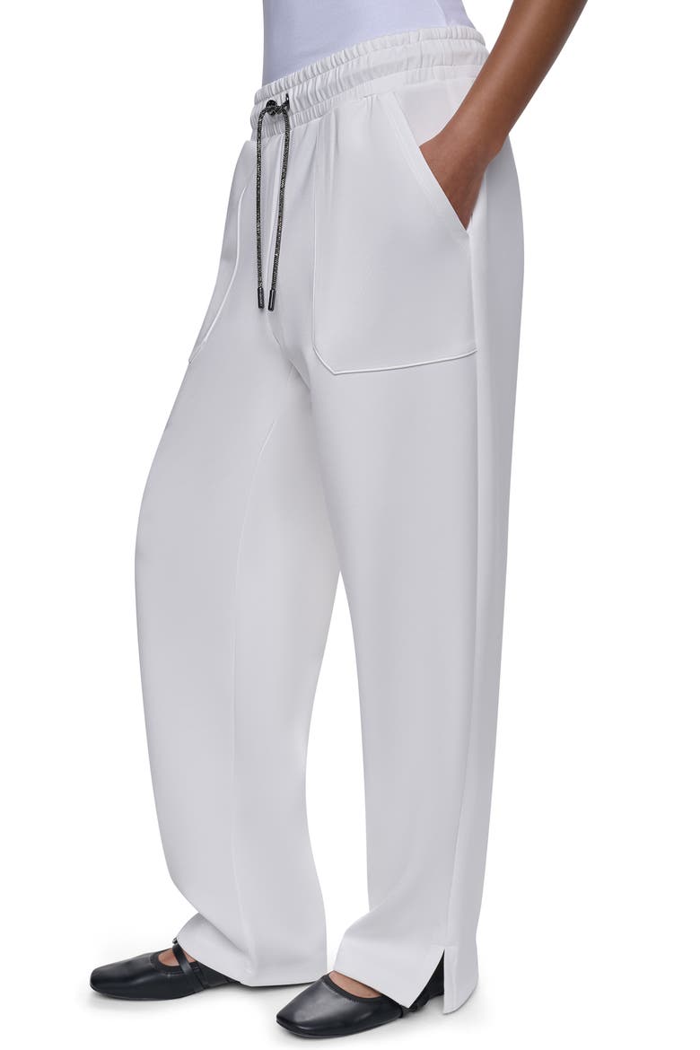 Pins & Patches Wide Leg Sweatpants, Alternate, color, IVORY
