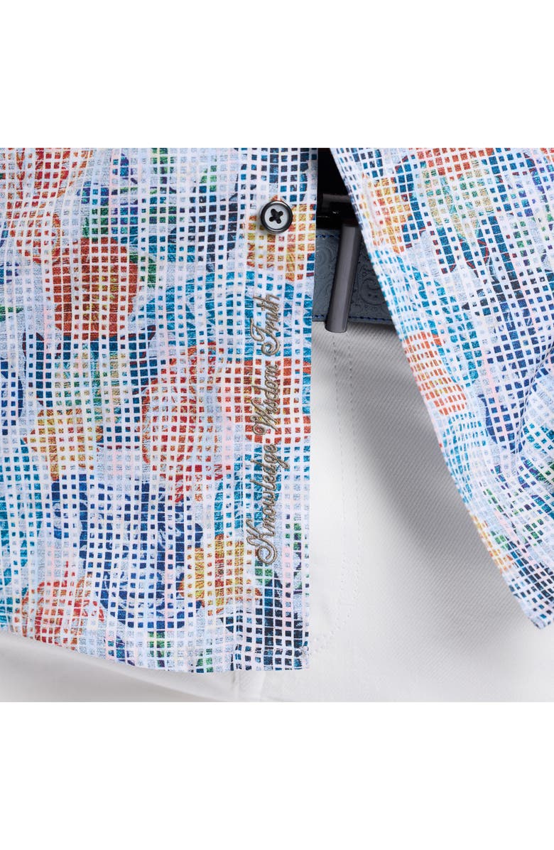 Robert Graham Dafen Floral Button-Up Shirt, Alternate, color, Multi