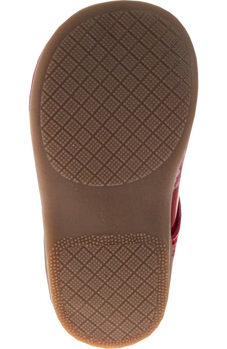 JOSMO Kids' Ankle Bow Flat, Alternate, color, Red Patent