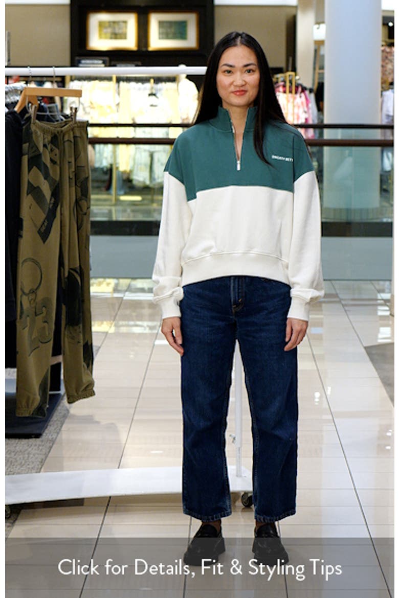Revive Colorblock Half Zip Sweatshirt video