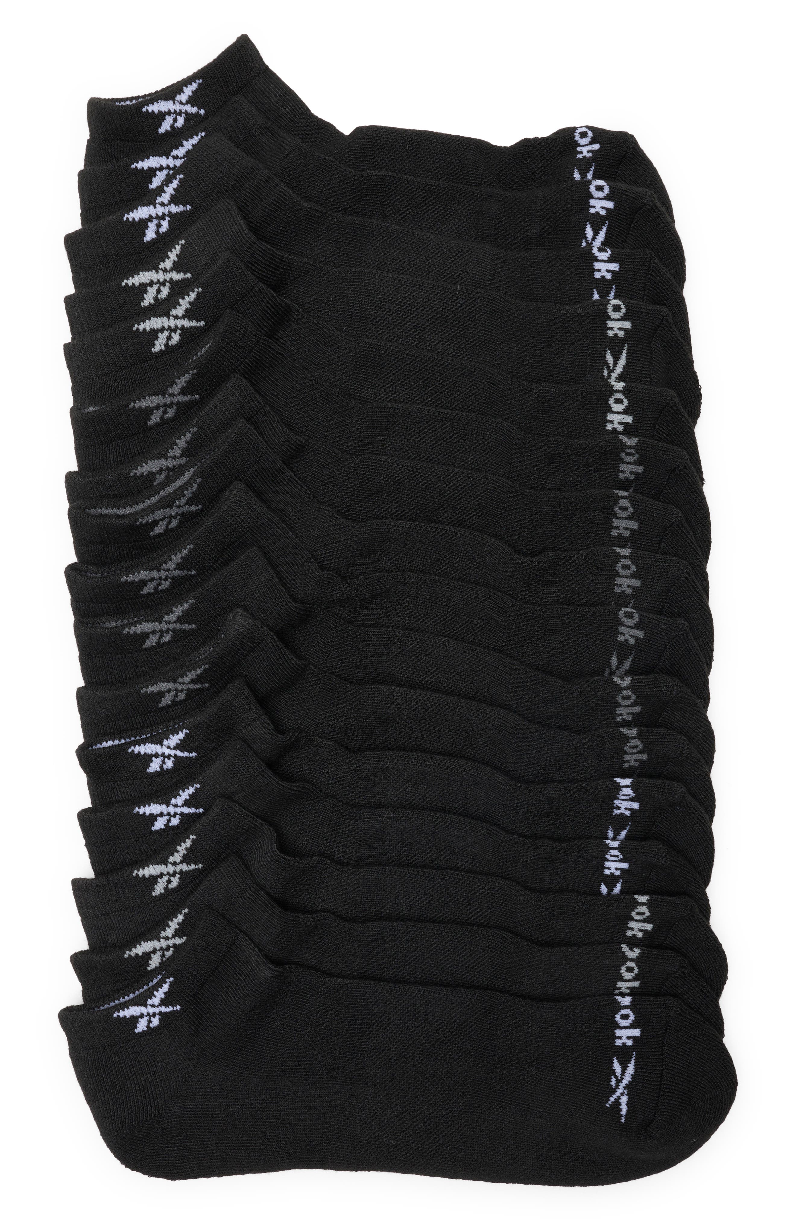 Reebok 8-Pack Half Terry Low Cut Socks
