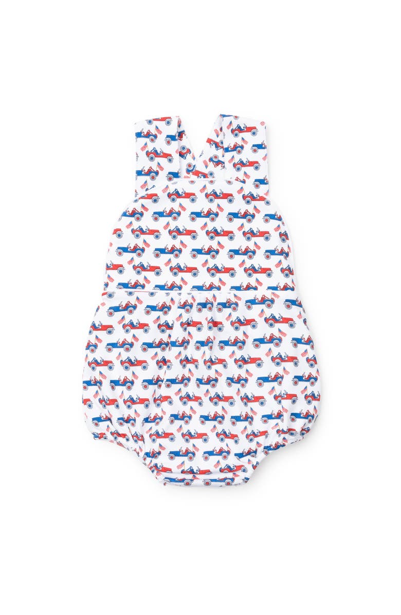 Lila and Hayes Benton Boys' Bubble, Main, color, Patriotic Jeeps