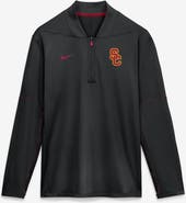 Nike Men's Nike Black USC Trojans 2026 Sideline Midweight Half-Zip Dri-FIT Pullover