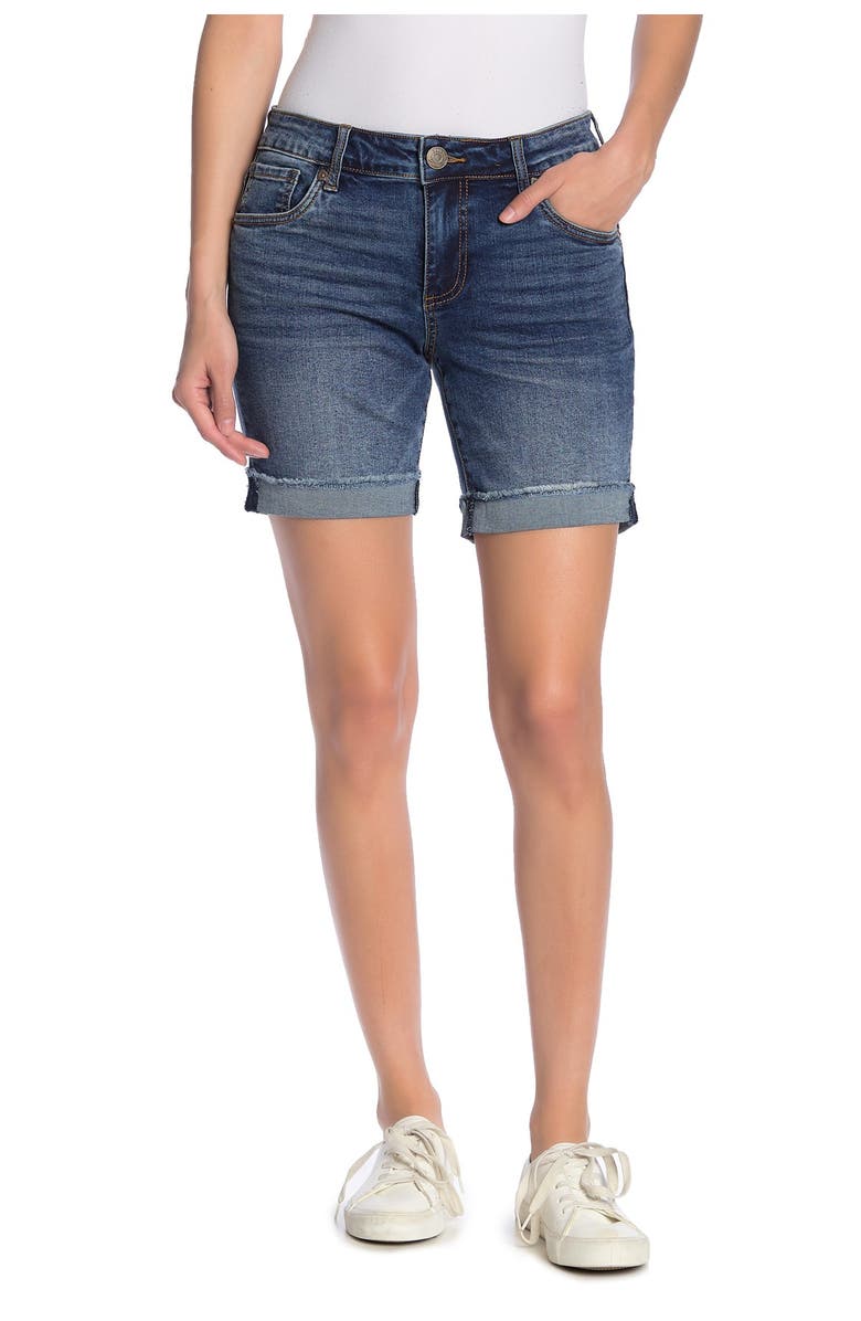 KUT from the Kloth Katy Boyfriend Shorts, Main, color, 