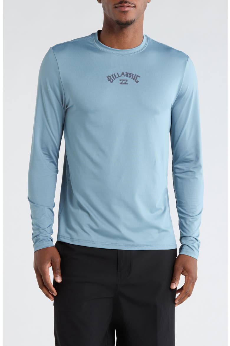 Fish Long Sleeve Rashguard, Main, color, CITADEL
