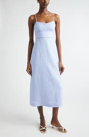 Zimmermann Kindred Spirit Luna Linen Midi Dress