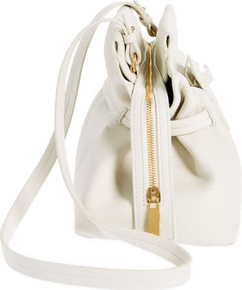 Off-White Zip Tie Leather Crossbody Bag | Nordstrom