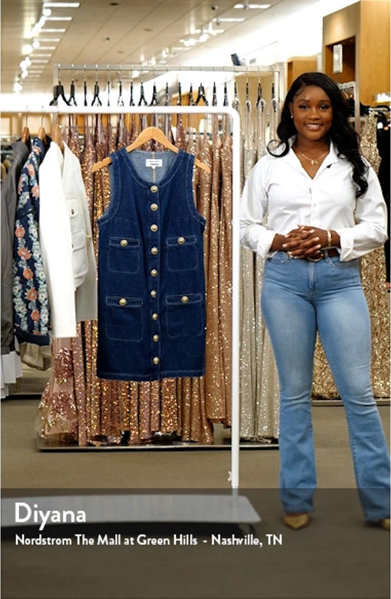 Tropez Sleeveless Denim Minidress