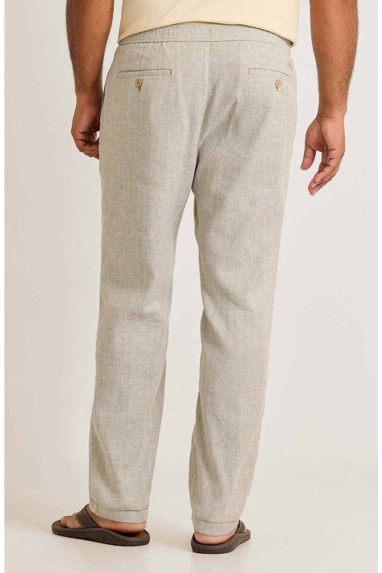 Beach Coast Linen Pants, Alternate, color, BEACH