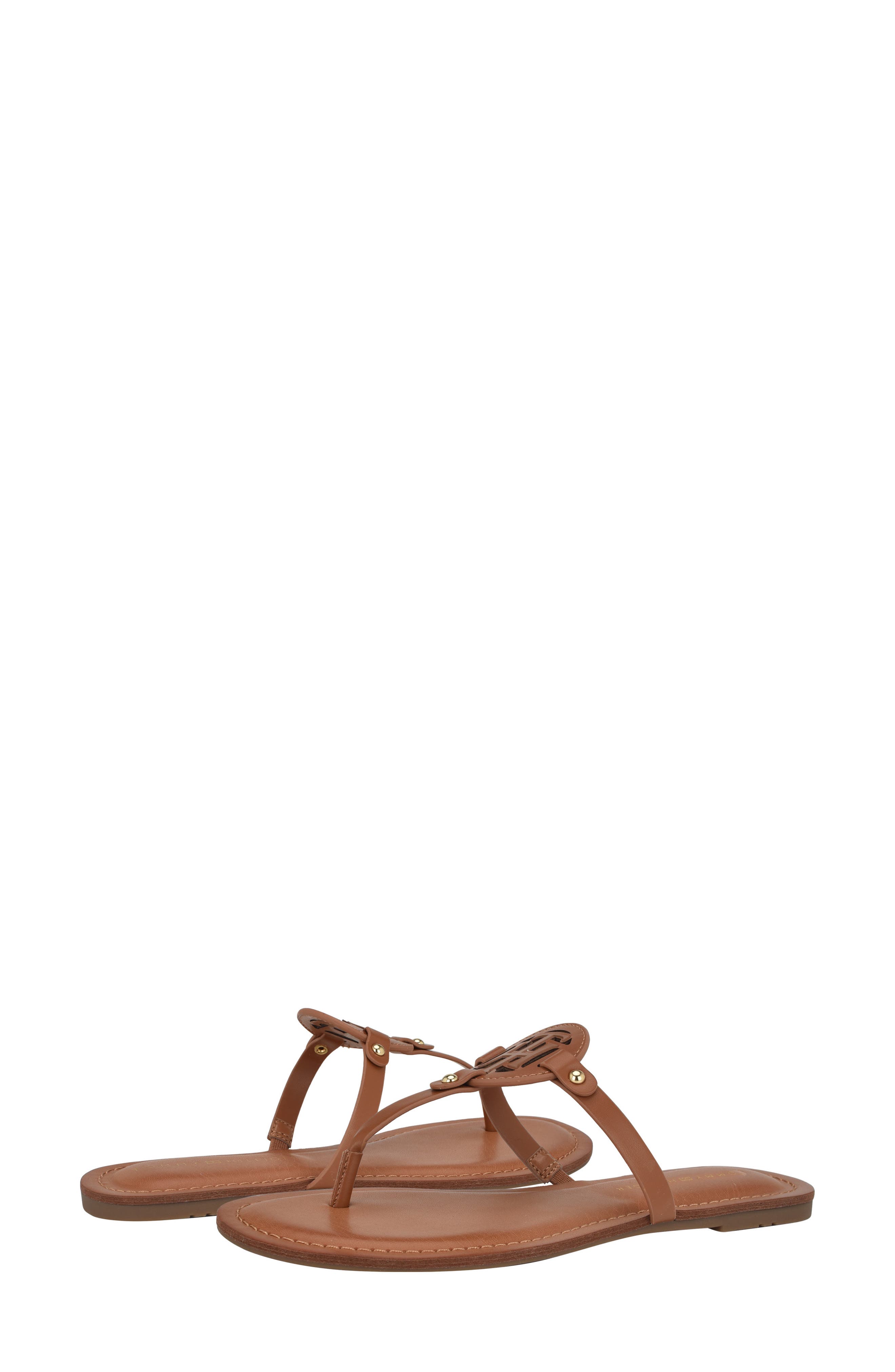 Tommy Hilfiger Litzy Flip Flop, Alternate, color, Medium Brown