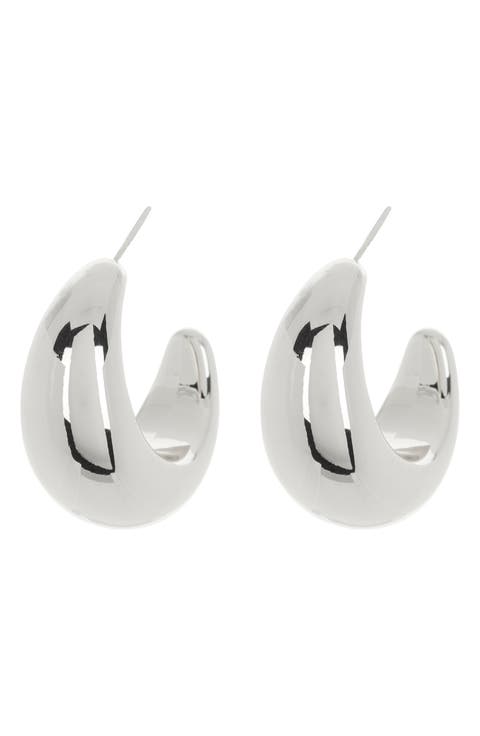 Eclipse Hoop Earrings