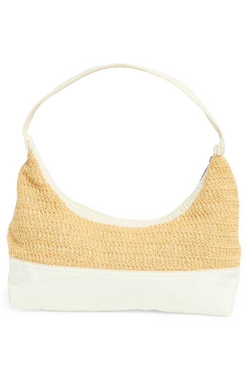 Shop Lesportsac Colorblock Raffia Shoulder Bag