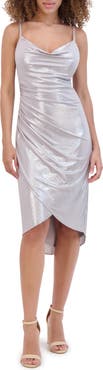 Siena Liquid Metallic Knit Dress