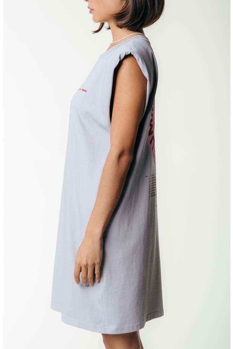 CLRFL Summer Padded Dress SL, Alternate, color, Light grey