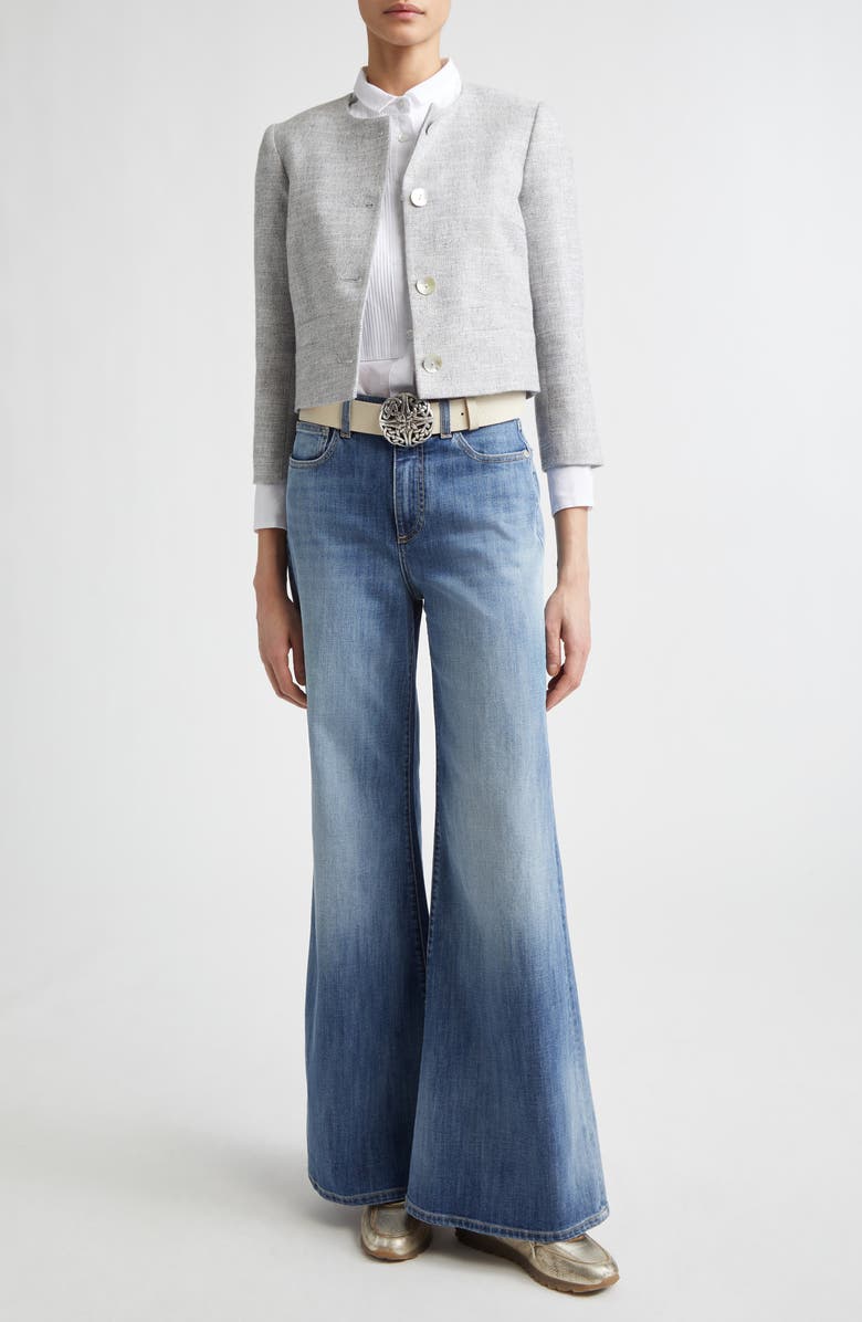 Eleventy Cotton Blend Crop Jacket, Alternate, color, 