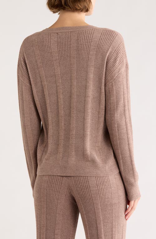 Barefoot Dreams ® Cozychic Ultra Lite® Lounge Top In Brown