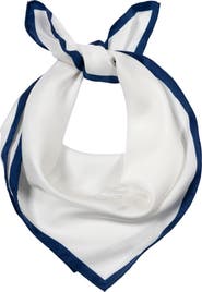 Lauren Ralph Lauren Dog Conversational Silk Small Square Scarf