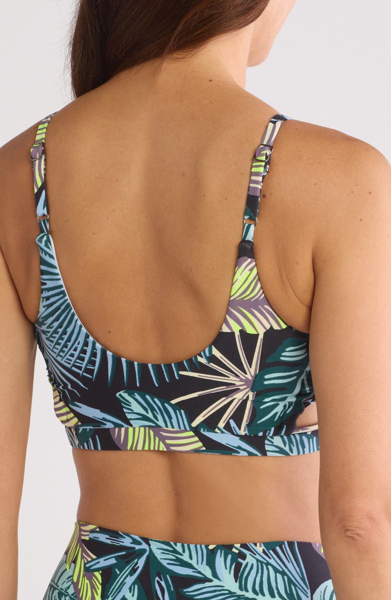 Maaji Idyllic Foliage Bikini Top, Alternate, color,