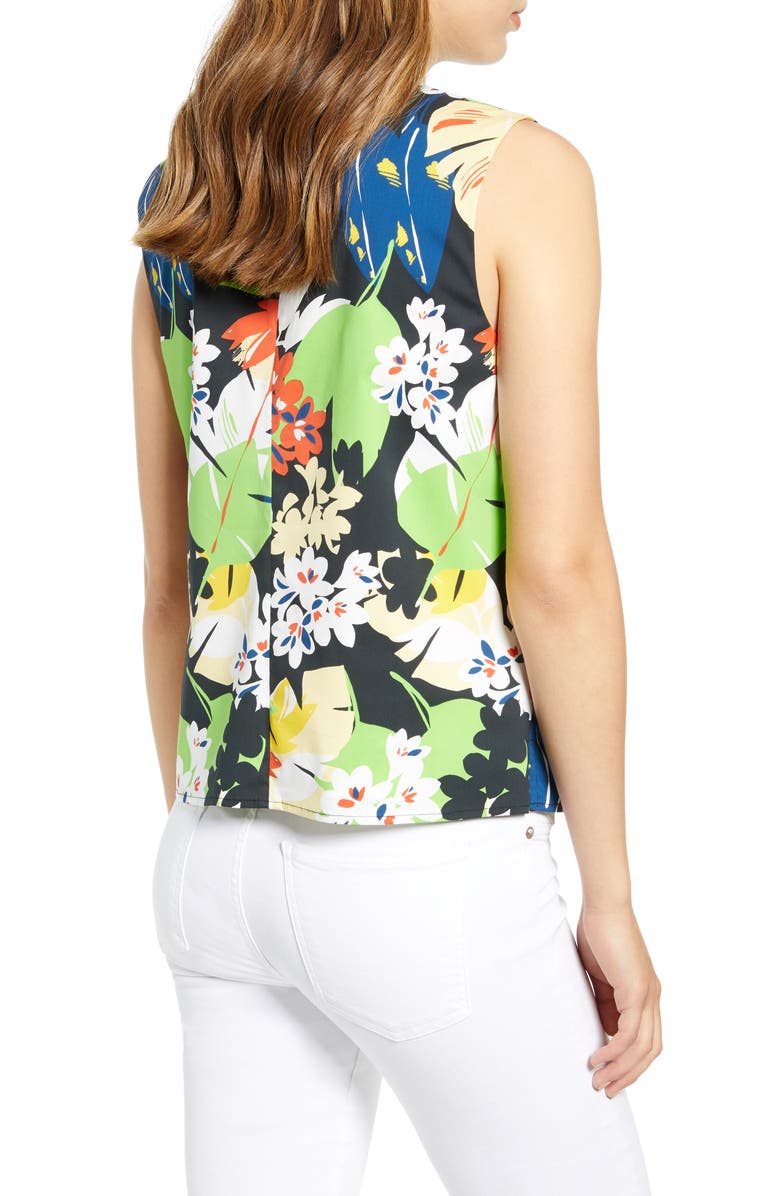 1901 Cotton Blend Poplin Tank Top, Alternate, color, 