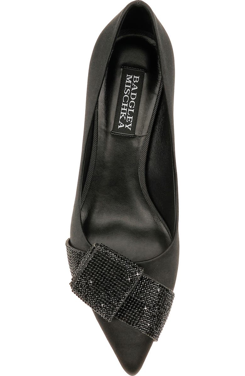 Badgley Mischka Collection Deena Pointed Toe Evening Pump, Alternate, color,