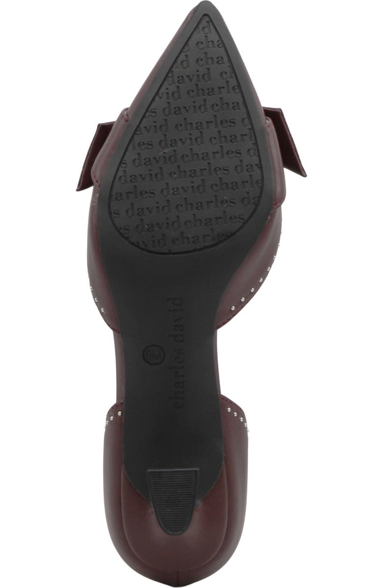 Charles by Charles David Artesia d'Orsay Pump, Alternate, color, Wine