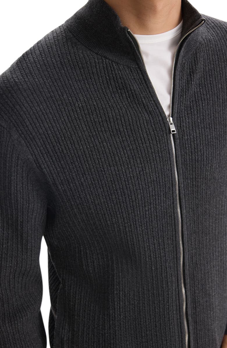 Theory Riland Cable Zip Cardigan, Alternate, color, 