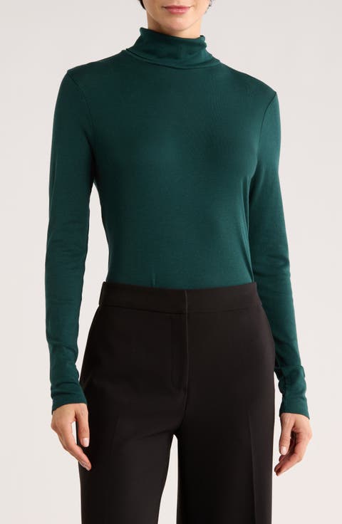 Turtleneck Long Sleeve Top