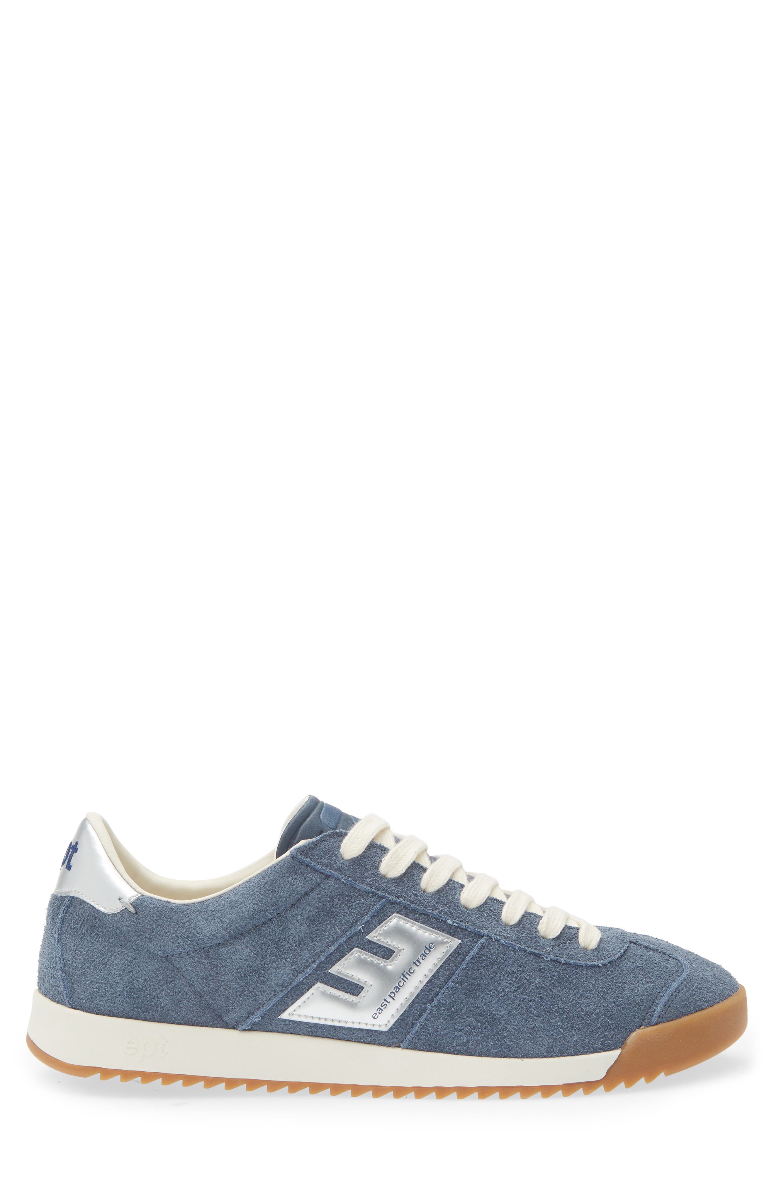 Bonito Sneaker, Alternate, color, DARK BLUE SILVER