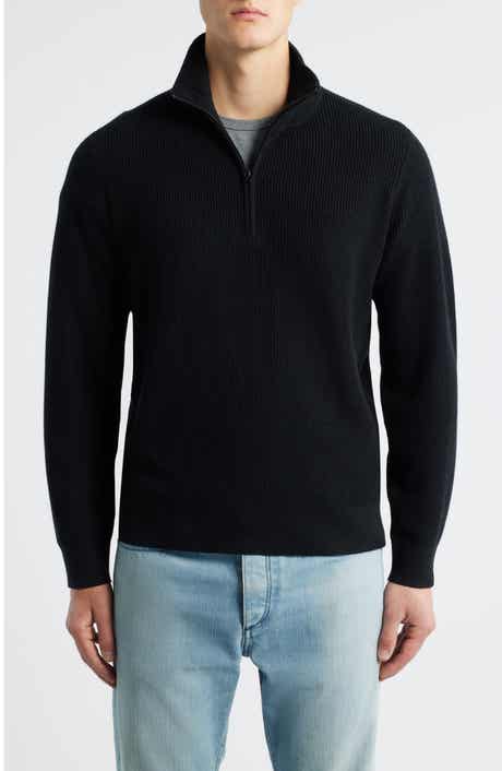 rag & bone Joel Merino Wool Blend Half Zip Sweater