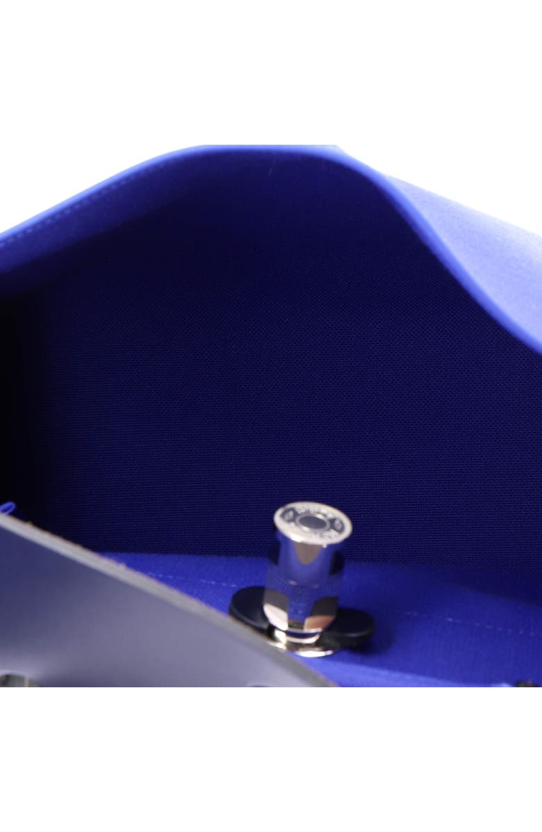 Pre-Owned Hermes Herbag Zip Leather and Toile 31, Alternate, color, Bleu Royal