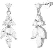 Untamed Petals Vania Crystal Earrings