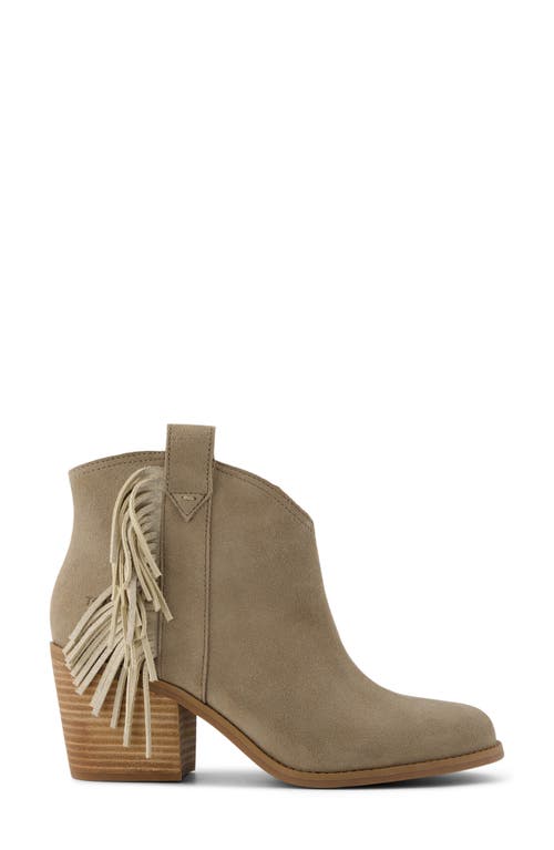 Toms Constance Fringe Bootie In Brown