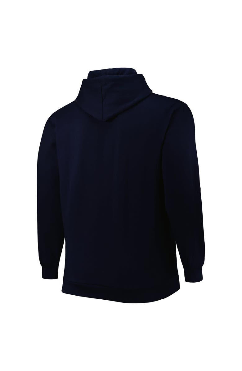PROFILE Men's Navy Memphis Grizzlies Big & Tall Heart & Soul Pullover Hoodie, Alternate, color, Navy