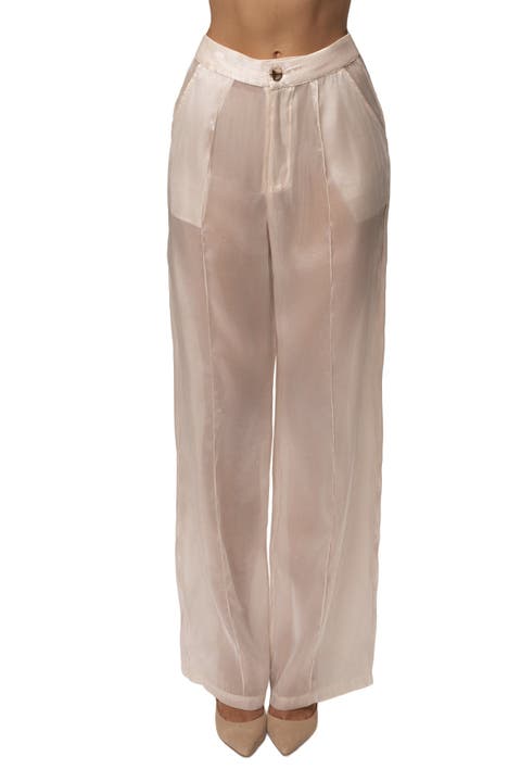 Resort Glow Organza Pants