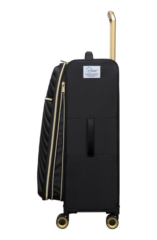 Shop It Luggage Plenitude Ii 27-inch Softside Spinner Luggage In Black